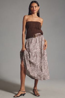 THE SOMERSET COLLECTION BY ANTHROPOLOGIE THE SOMERSET MAXI SKIRT 