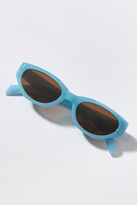 EYEKING SLIM OVAL SUNGLASSES 